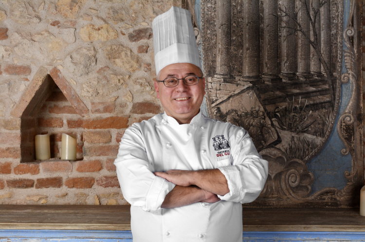 Vincenzo Di Grande, chef at the new Osteria del Gu