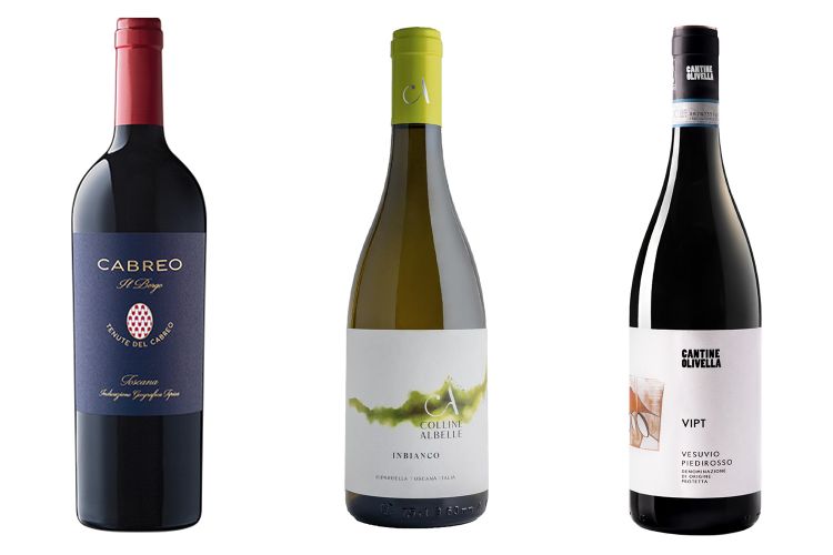 Cabreo Il Borgo&nbsp;di&nbsp;Folonari, Inbianco di Colline Albelle e&nbsp;Vesuvio Piedirosso Dop "Vipt"&nbsp;di Cantine Olivella
