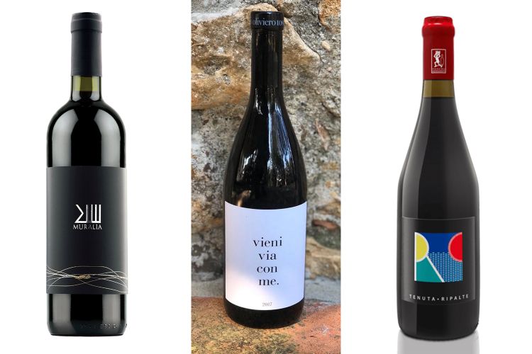 Muralia Igt Toscana Rosso, Vieni via con me di Azienda Agricola Toscani e Rosso delle Ripalte
