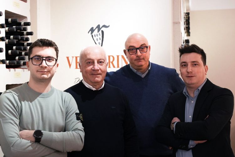 Da sinistra Paolo, Daniele, MIrco e Alessandro Venturini