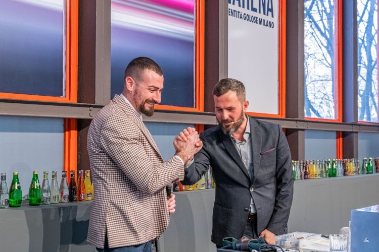 Valerio Visentin e Riccardo Marinelli della Terrazza Les Etoils dell’Atlante Star Hotel
