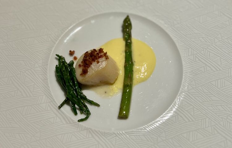 Carbonara di capasanta

