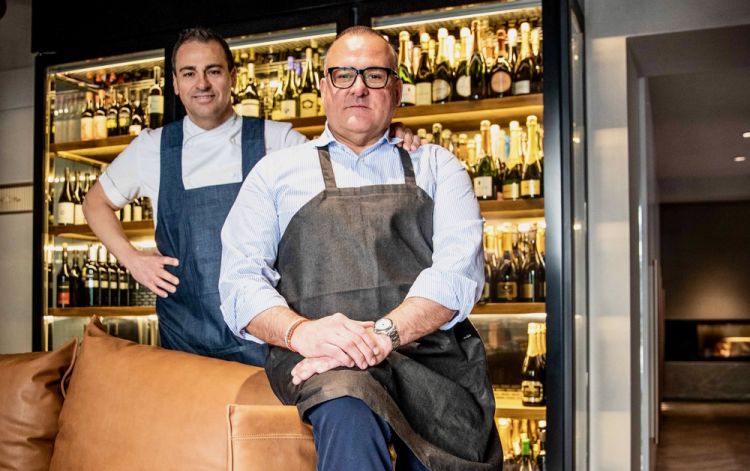 I fratelli Sabinot: Massimiliano in cucina e G