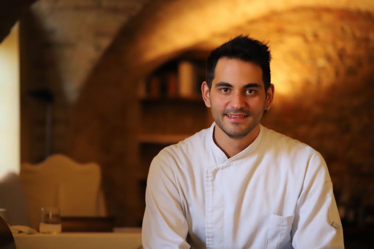 Lo chef Vittorio De Benedictis del ristorante Degusteria del Gigante, a San Benedetto del Tronto, Ascoli Piceno
