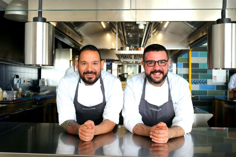 Gli chef Giuseppe Causarano e Antonio Colombo
