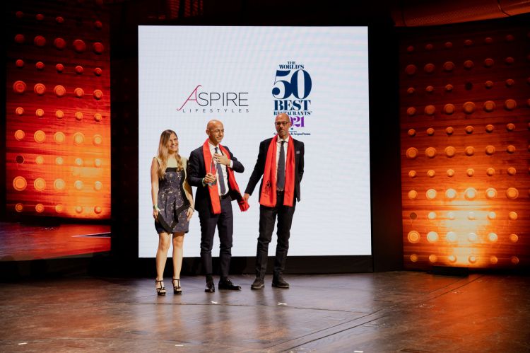 Riccardo and Giancarlo Camanini at the 50Best
