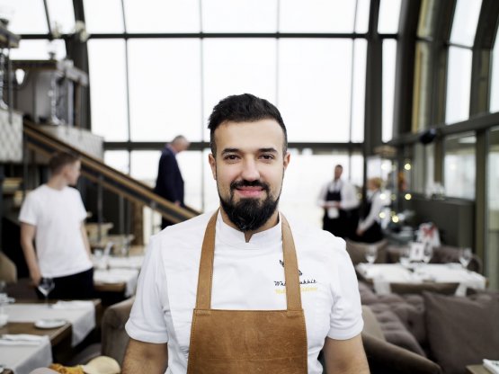 Vladimir Mukhin, chef del ristorante White Rabbit 