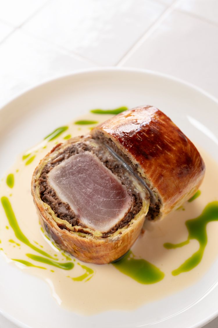 La Wellington di pescato
