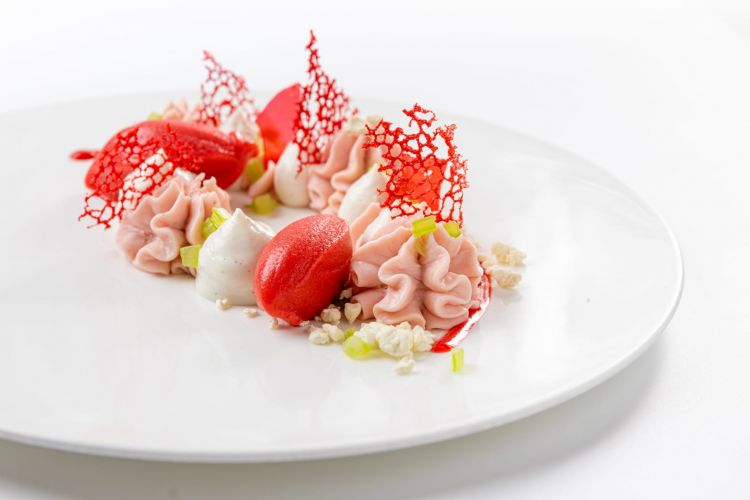 Uno dei dessert di Antico Arco

