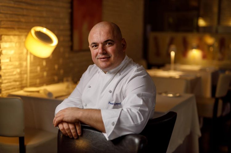 Fundim Gjepali, lo chef e patron di Antico Arco a