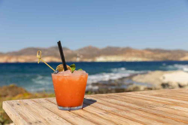 Cocktail davanti al mare
