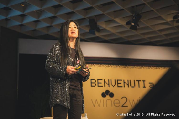 Stevie Kim, responsabile di Vinitaly International che organizza il wine2wine (foto wine2wine)
