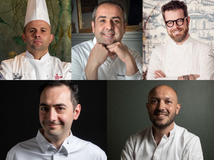 I cinque chef ospiti in calendario il prossimo mes