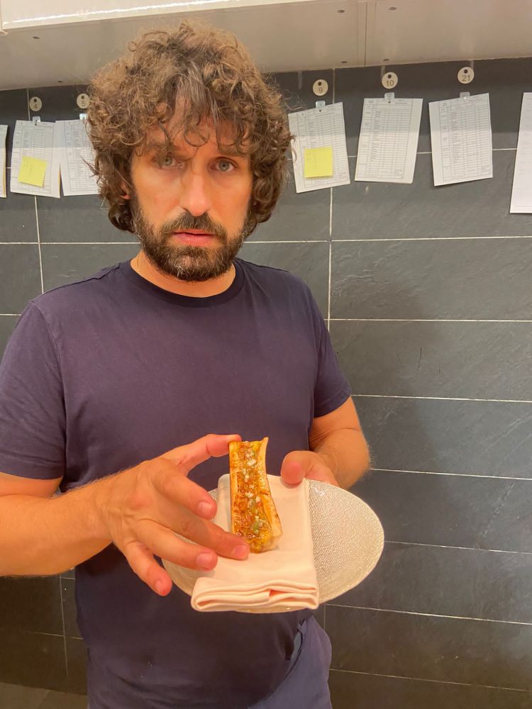 Matias Perdomo, chef del ristorante stellato Contraste di Milano