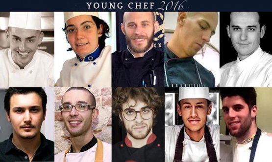 I volti dei 10 semifinalisti italiani della S.Pellegrino Young Chef 2016
