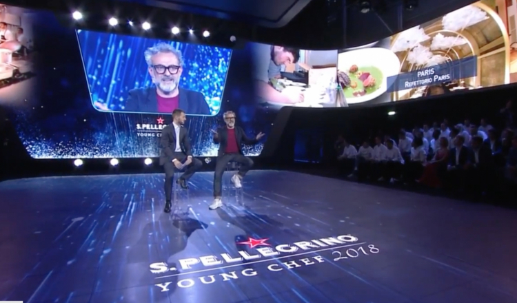 L'intervento di Massimo Bottura alla finale del S.Pellegrino Young Chef 2018. Lo chef modenese ha parlato del progetto Food for Soul
