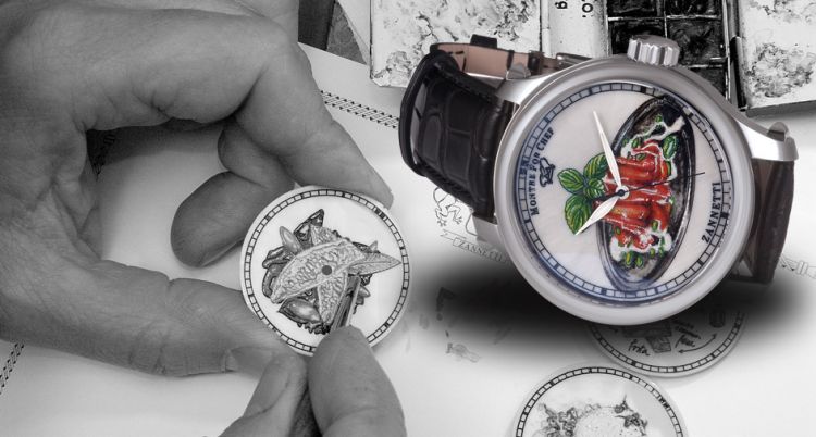 Montre for chef è la linea di orologi di Zannetti dedicata ai piatti dei grandi chef 
