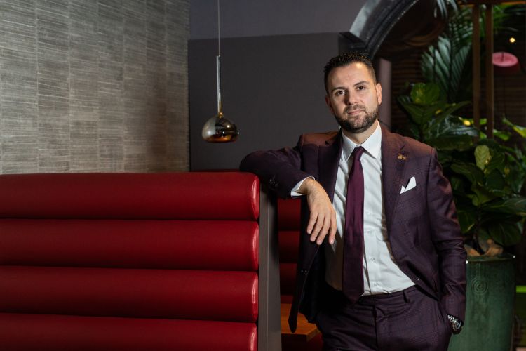 Matteo Zappile, restaurant manager de Il Pagliaccio