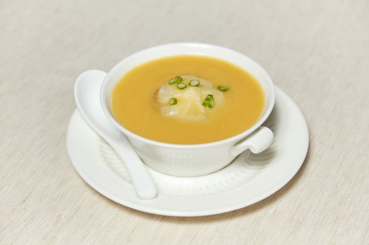 L'apertura: zuppa di sabbia dorata (foto di Daniele Mari)