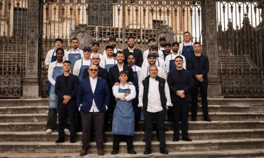 Ciccio Sultano e il suo staff al ri