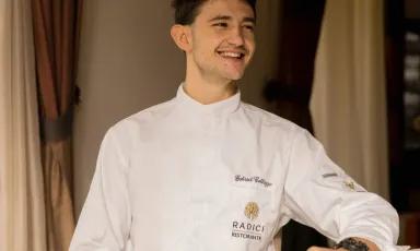 Chef Gabriel Collazzo, giovane guid