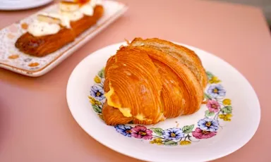Il cornetto alla crema di Marit&egr