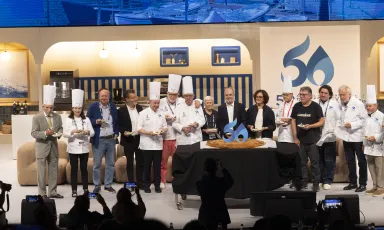 Foto di gruppo dei grandi della Nuo